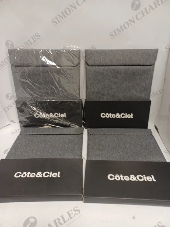 4 X COTE & CIEL FABRIC POUCH CASES FOR IPADS