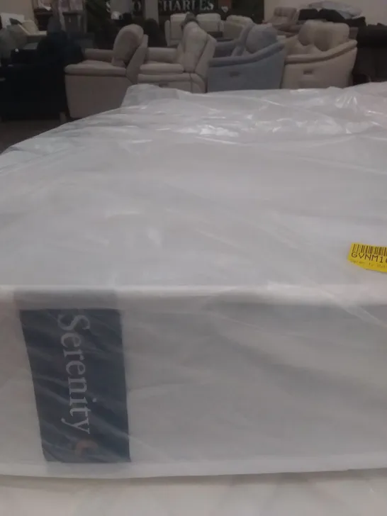 BAGGED SERENITY HYBRID COIL AND MEMORY FOAM SMALL DOUBLE 4' MATTRESS