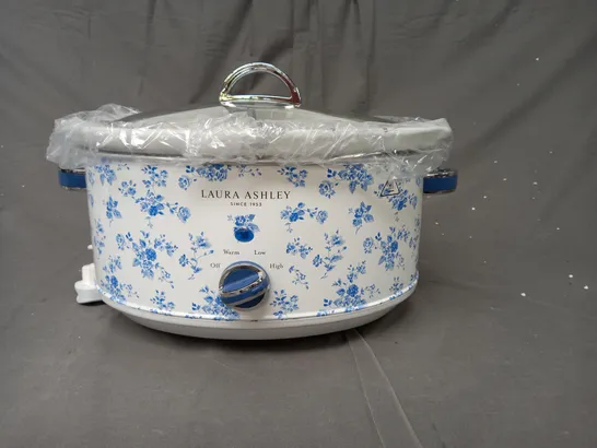 BOXED LAURA ASHLEY SLOW COOKER 6.5L 