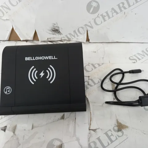 BELL & HOWELL 2IN1 WIRELESS CHARGING TOUCH SPEAKER