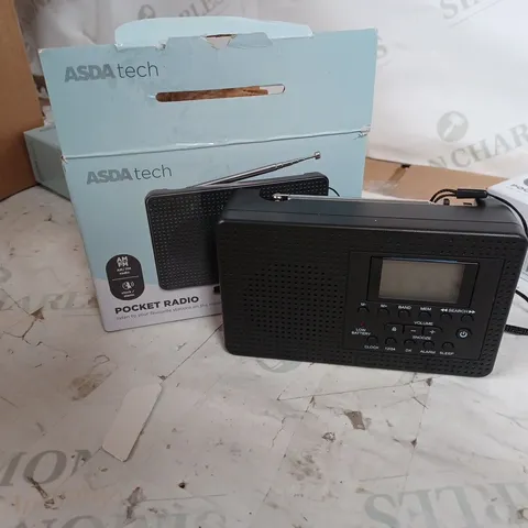 ASDA TECH POCKET RADIO