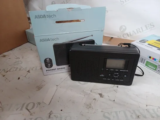 ASDA TECH POCKET RADIO