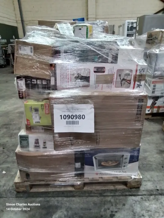 PALLET OF APPROXIMATELY 41 UNPROCESSED RAW RETURN HOUSEHOLD AND ELECTRICAL GOODS TO INCLUDE;