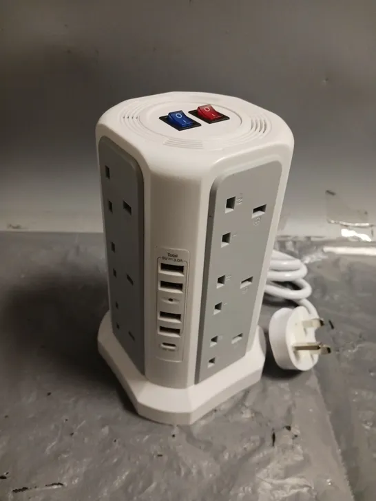 BOXED MULTIFUCTIONAL POWER STRIP