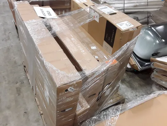 PALLET OF APPROXIMATELY 8 ASSORTED BOXED TV SCREENS & MONITORS