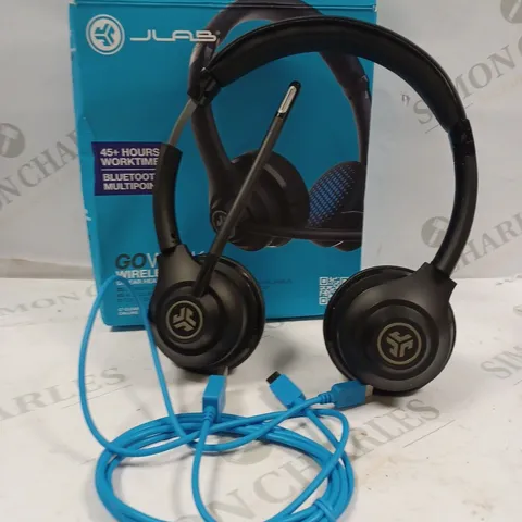 BOXED JLAB GOWORK WIRELESS ON-EAR HEADSET 