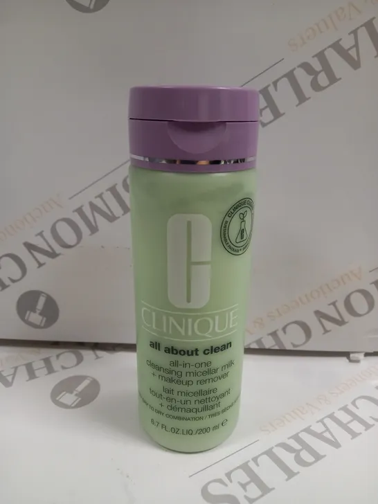 CLINIQUE ALL IN ONE CLEANSING MICELLAR MILK FOR DRY/COMBINATION SKIN 200ML