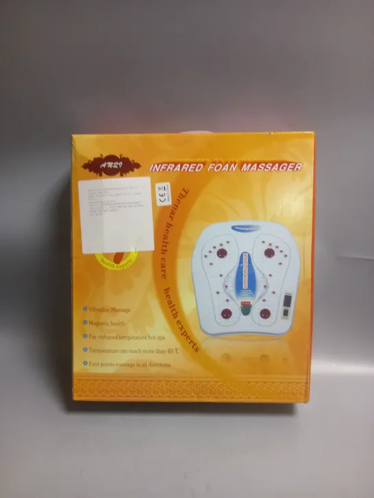 BOXED INFRARED FOAN MASSAGER 