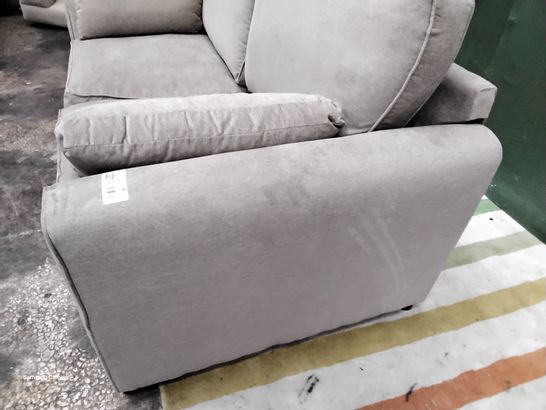 DESIGNER GREY FABRIC METAL ACTION SOFABED 