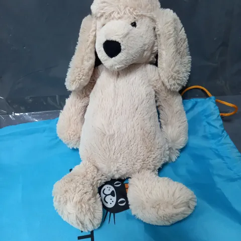 JELLYCAT DOG PLUSHIE WITH BAG