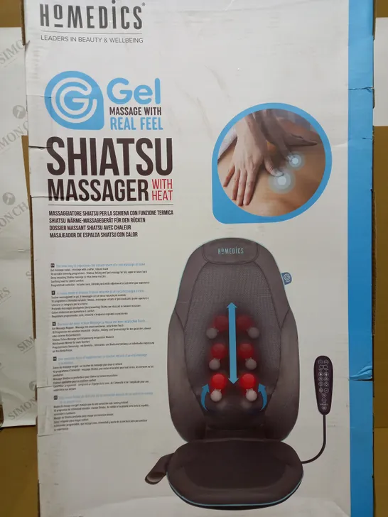 BOXED HOMEDICS SHIATSU MASSAGER