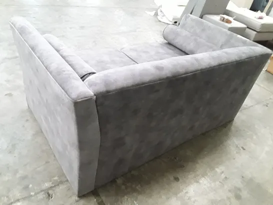 QUALITY DESIGNER GASTARD 2 SEATEF SOFA - GREY FABRIC