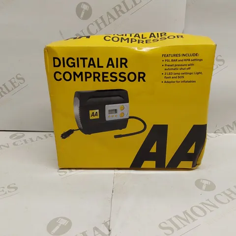 BOXED BRAND NEW AA DIGITAL AIR COMPRESSOR 12V