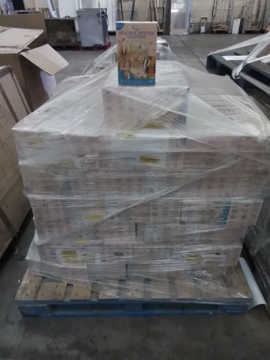 PALLET CONTAINING APPROX 540 X SEALED THE BEATRIX POTTER COLLECTION 3 DVD SETS 