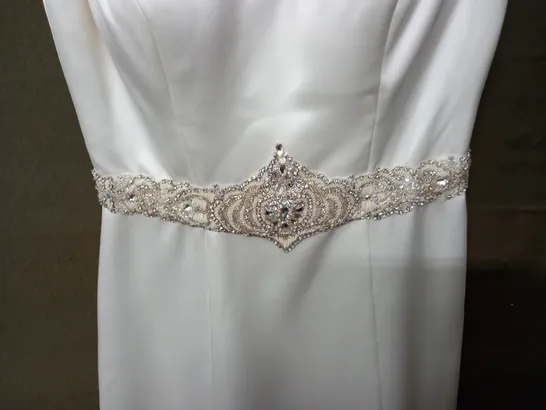 EMMA BRIDALS EMBELLISHED DRESS  - SIZE 10