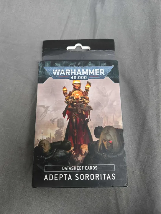 WARHAMMER 40,000 - DATASHEET CARDS - ADEPTA SORORITAS