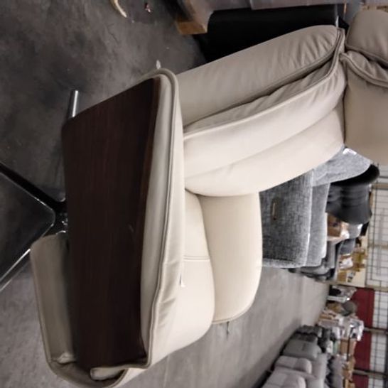 QUALITY G PLAN OSLO ELECTRIC RECLINING CHAIR IN CAMBRIDGE STONE LEATHER 