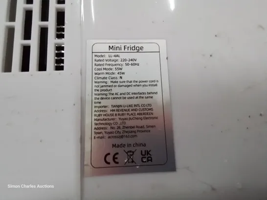 BOXED 12V MINI FRIDGE model LL-4AL