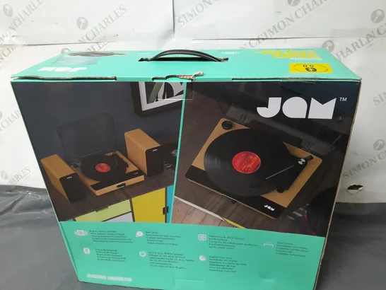 BOXED JAM BLUETOOTH SOUND STREAM+ TURNTABLE