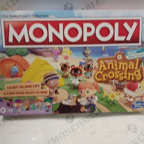 BOXED MONOPOLY ANIMAL CROSSING EDITION