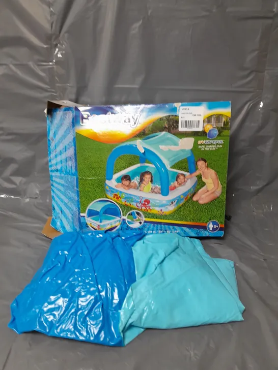 BOXED BESTWAY CANOPY PLAY POOL RRP £33