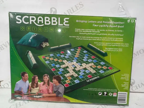 MATTEL GAMES SCRABBLE ORIGINAL CROSSWORD GAME