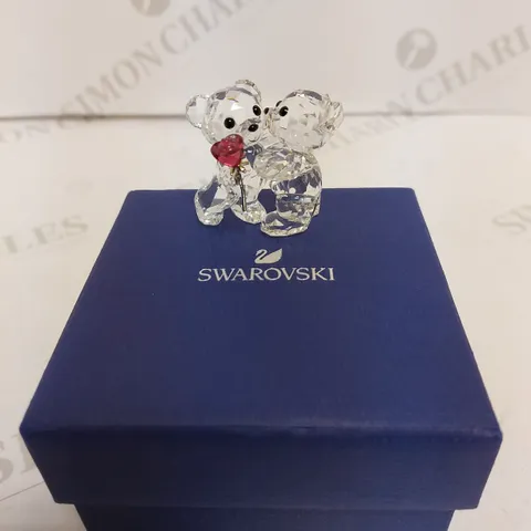 SWAROVSKI KRIS BEAR – A ROSE FOR YOU