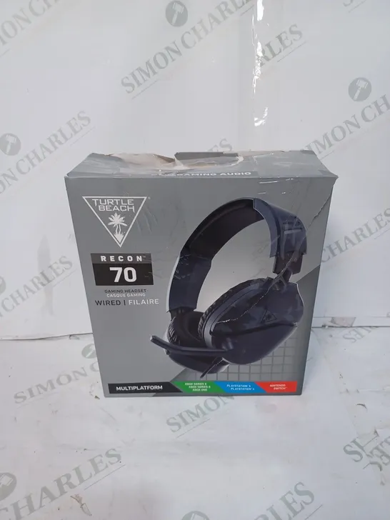 TURTLE BEACH RECON 70 WIRED MULTIPLATFORM GAMING HEADSET 