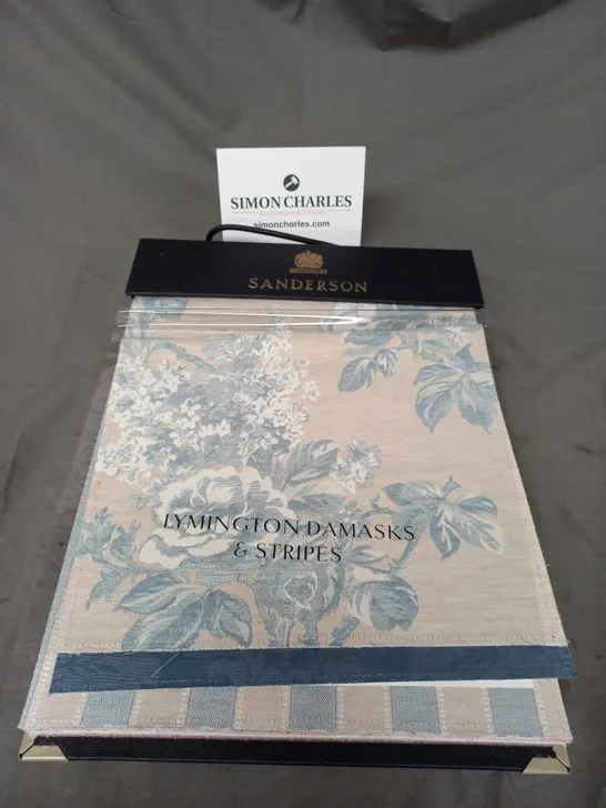 SANDERSON LYMINGTON DAMASKS & STRIPES FABRIC SAMPLE BOOK