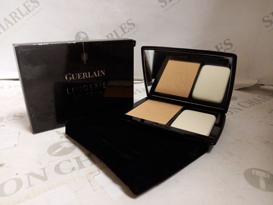 GUERLAIN LINGERIE DE PEAU NUDE SPF 20 SHADE 12 LIGHT ROSY POWDER FOUNDATION RRP £61