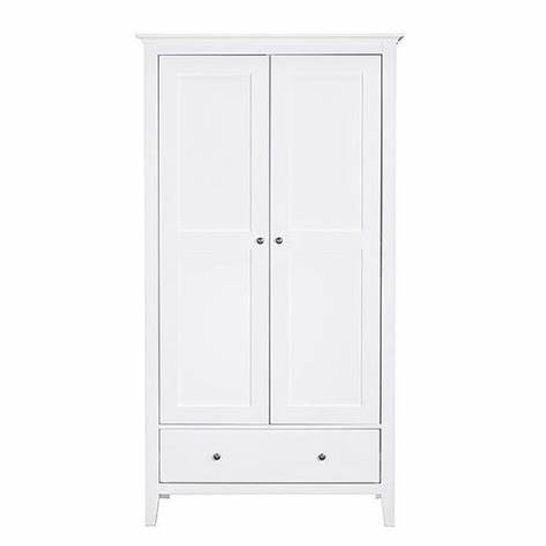 BOXED LYNTON GENTS WARDROBE WHITE  (2 BOXES) 71 × 38 × 22INCH