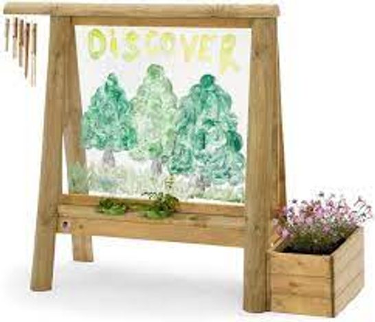 PLUM DISCOVERY CREATE AND PAINT EASEL - PLEXI PACK
