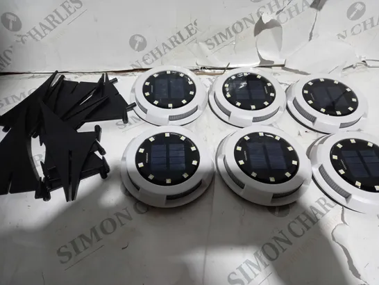 BELL & HOWELL DUAL FUNCTION SET OF 6 10 LED ULTIMATE DISK LIGHTS