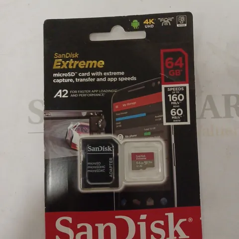 SANDISK EXTREME 64GB MICROSD