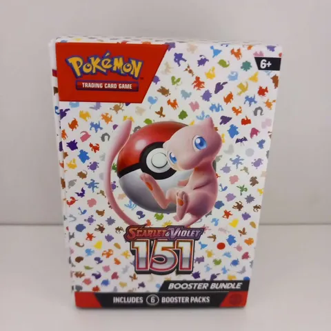 BOXED POKEMON SCARLETT AND VIOLET 151 BOOSTER BUNDLE