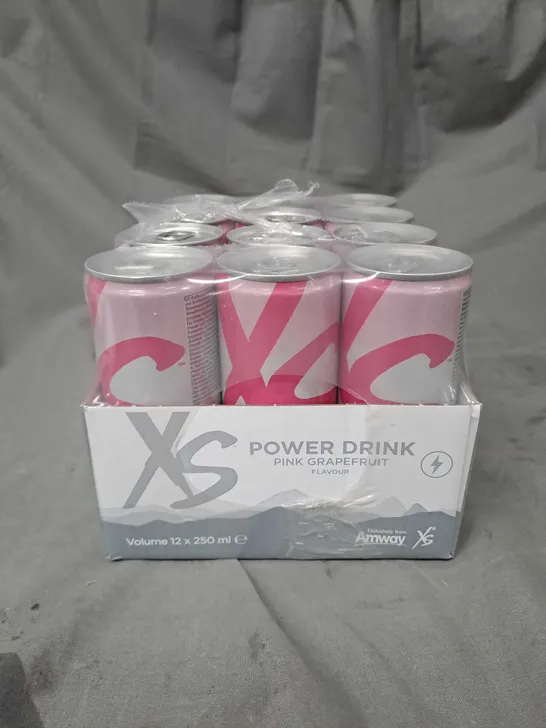 AMWAY X12 POWER DRINK IN PINK GRAPEFRUIT FLAVOUR 250ML