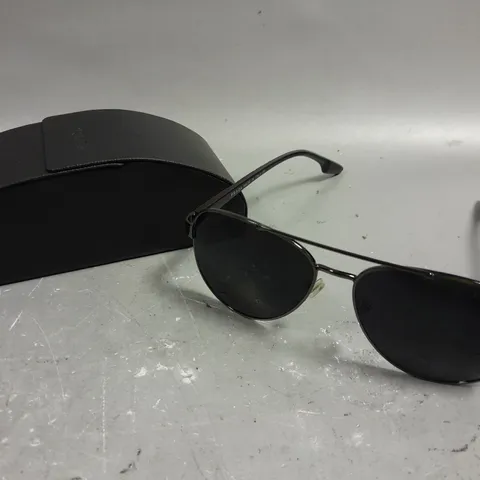 PRADA PR4021 BLACK TINTED SUNGLASSES 