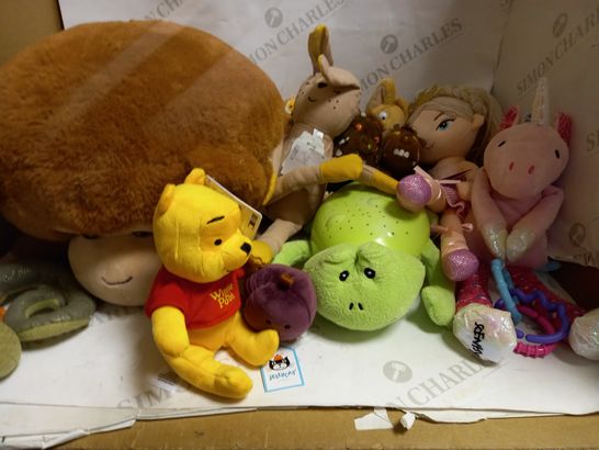  VARIOUS CUDDLY TOYS FROM FINGER PUPPETS TO TEDDIES AND OTHER ANIMALS