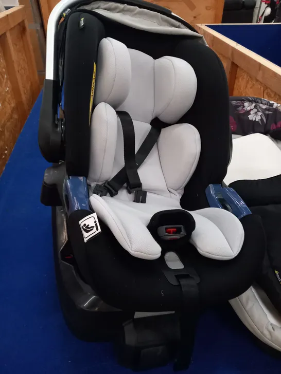 HAUCK STROLLER, CARRY COT AND ISO FIX BASE AND CAR SEAT