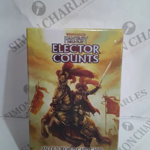 SEALED WARHAMMER FANTASY ROLE PLAY ELECTOR COUNTS 