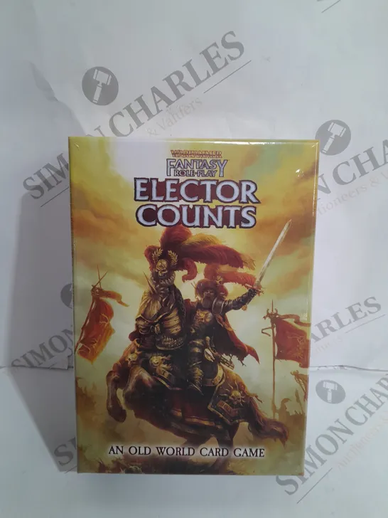 SEALED WARHAMMER FANTASY ROLE PLAY ELECTOR COUNTS 