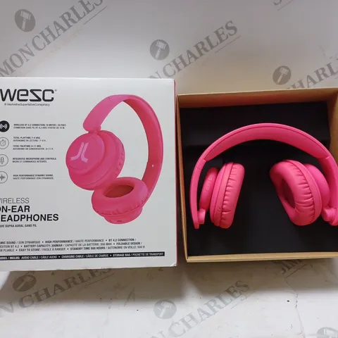 WEZC WIRELESS ON EAR HEADPHONES