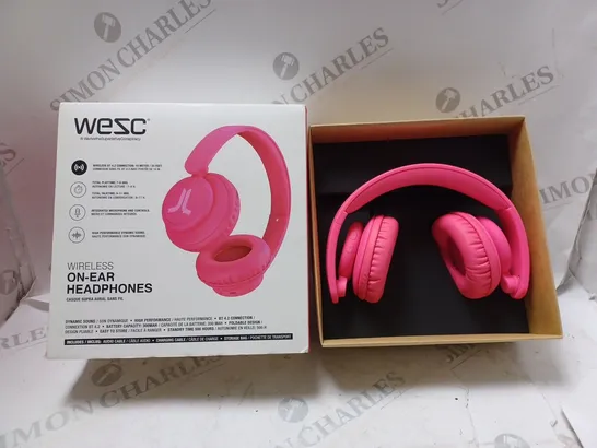 WEZC WIRELESS ON EAR HEADPHONES