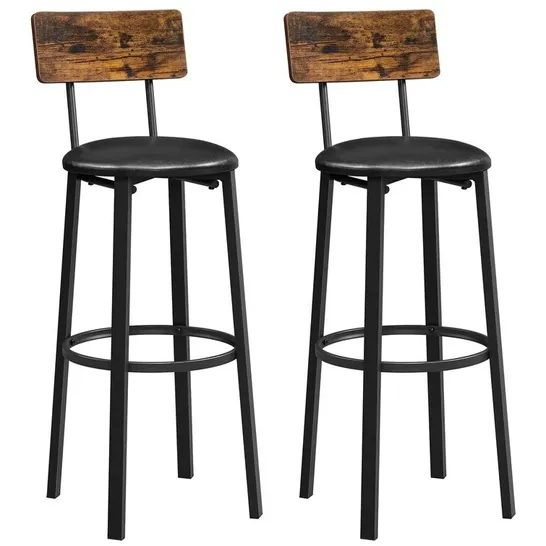 BOXED SMITHSBURG HIGH STOOL - SET OF 2 (1 BOX)