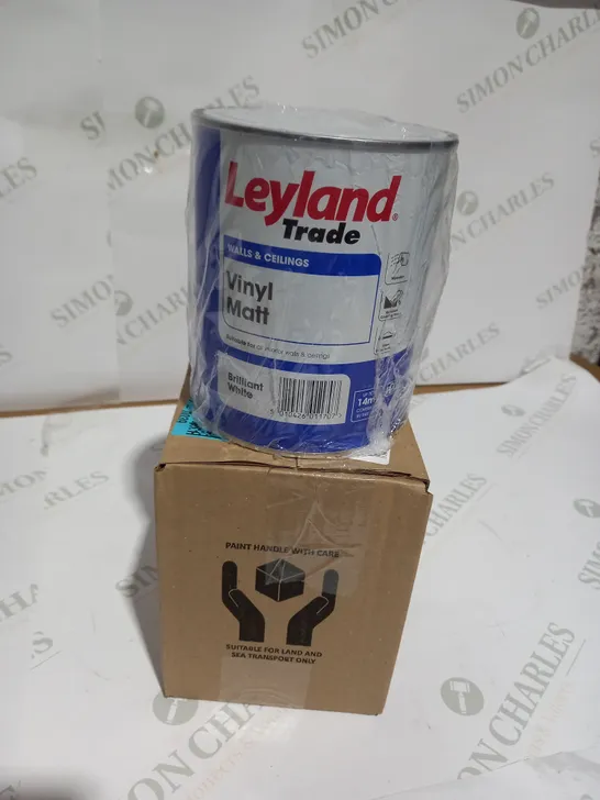 LEYLAND VINYL MATT EMULSION WHITE 1 LITRE