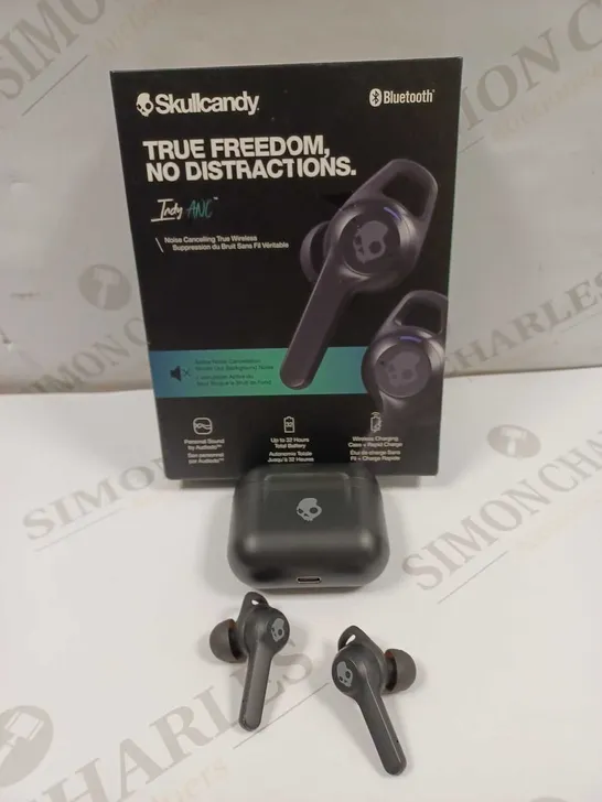 SKULLCANDY INDY ANC BLACK ACTIVE NOISE CANCELLING TRUE WIRELESS EARBUDS