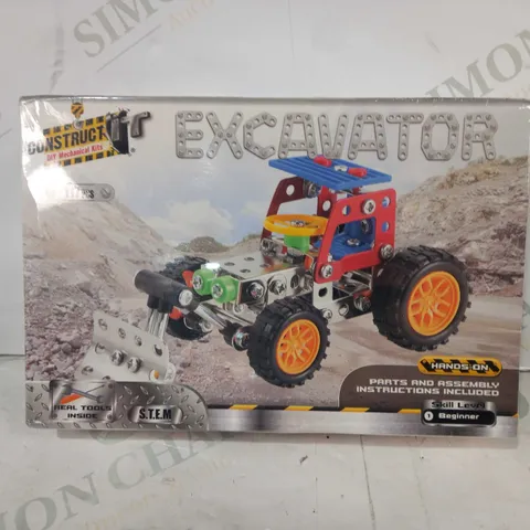 STEM CONSTRUCT DIY MECHANICAL KITS - EXCAVATOR