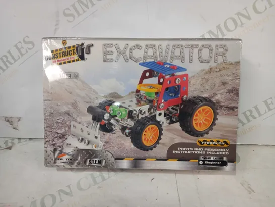 STEM CONSTRUCT DIY MECHANICAL KITS - EXCAVATOR