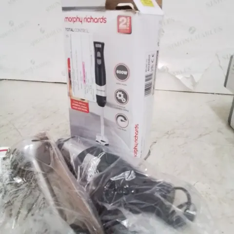 BOXED MORPHY RICHARDS TOTAL CONTROL HAND BLENDER