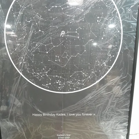 FRAMED PERSONNEL CONSTELLATION PRINT 